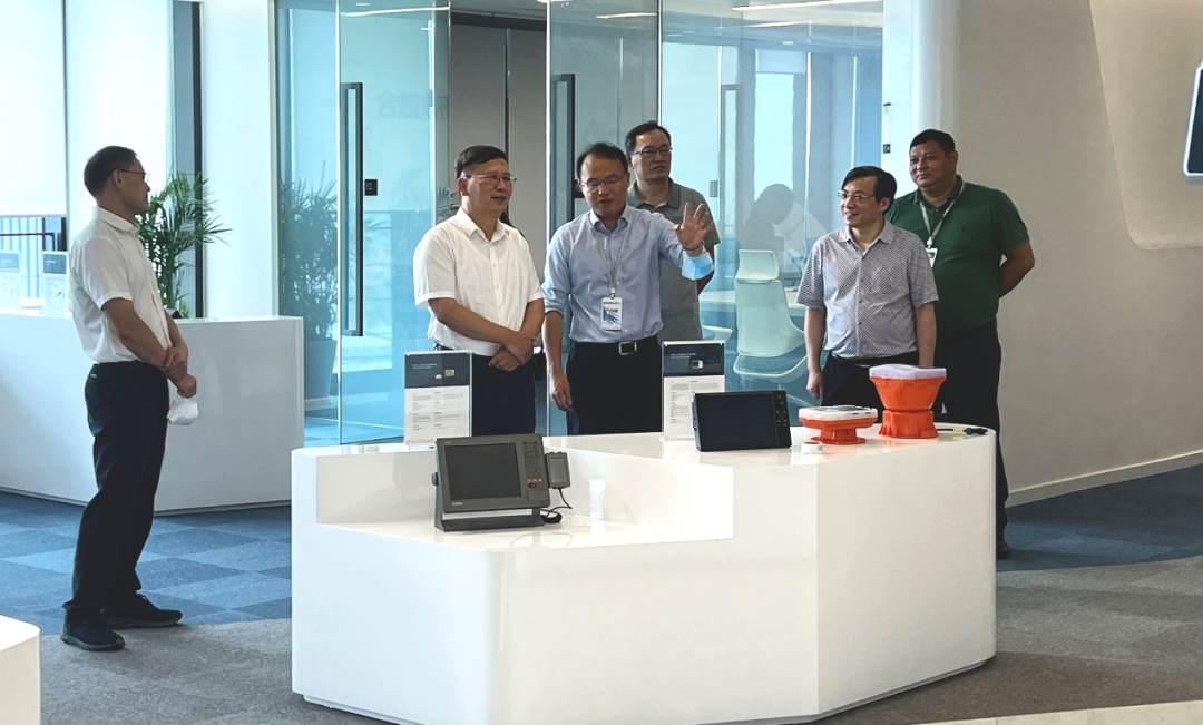 智慧水務科技創(chuàng)新｜市水務局副局長周建國一行蒞臨普適導航調研指導(圖1)